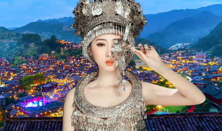 【百分百真纯玩 承诺进店必赔付】贵州5天品质跟团游（每天发团+免费接送服务+一晚西江苗寨客栈+黄果树瀑布+唯美荔波小七孔+网红打卡多地）